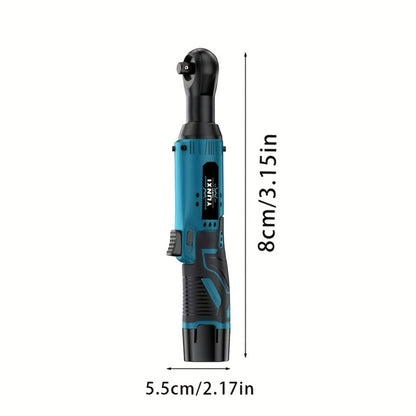 12V Brushless Electric Ratchet Wrench Set with Battery & Quick Charger – Wireless Car Repair Tool Kit for Home & Auto, Holiday Gift for Men