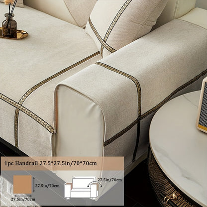 Chenille Sofa Cover Pet-Friendly Slipcover All Season Furniture Protector for Living Room Bedroom Office Couch Cover Multiple Sizes Colors