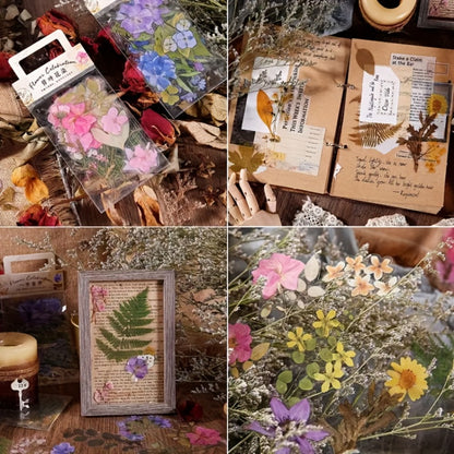 Dried Flower Set for Crafts – Real Pressed Flowers for Resin, Scrapbooking, Epoxy Jewelry, Bookmarks, Wedding Cards & Art Decoration, 189 / 238 / 287 / 319 Pieces Mixed Variety Pack