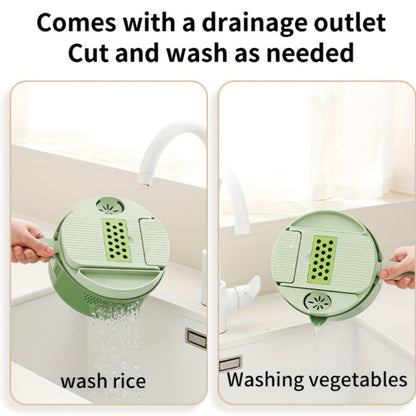 Vegetable Chopper 16-in-1 Manual Food Chopper Slicer Dicer Grater with Container – Professional Onion Potato Carrot Cutter Kitchen Tool
