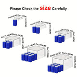 Transparent - 6pcs (8, 7, 6, 5, 4, 3in)