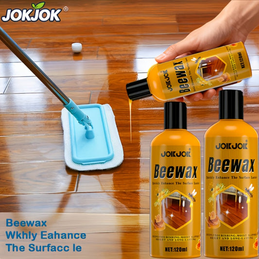 Beeswax Wood Polish & Repair Kit, Natural Wood Furniture Care Wax Deeply Moisturizes, Removes Scratches & Dullness, Restores Shine on Solid Wood Furniture, Floors, Countertops, Doors & Windows – 1, 2 or 3 Piece Set