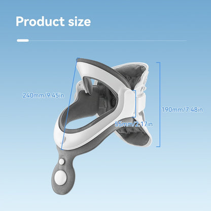 Cervical Neck Traction Device Inflatable Neck Brace with Airbag Support Ergonomic Spine Alignment Stretcher Collar Brace for Office Workers Adults KF-JB05