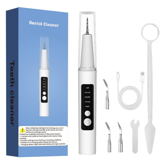 Interdental Cleaner Rechargeable USB Oral Irrigator – 5-Speed Settings, LED Light, Portable Water Flosser for Plaque Removal, Braces, Bridges & Hard-to-Reach Areas