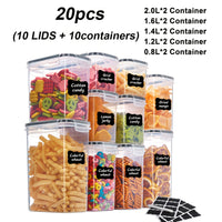 20pcs (10 jars + 10 lids) / recommended