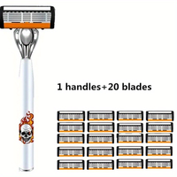 1 handle + 20 blades