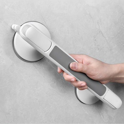 Safety Grab Bar for Seniors - Suction Cup Handrail for Bathroom, Non-Slip Bathtub Rail, Elderly Assist Handle, No Drill Wall Bar for Shower, Toilet, Kitchen Support