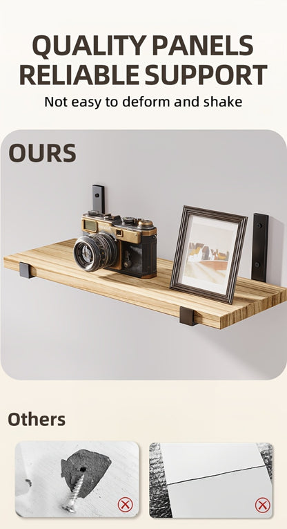 Floating Shelves for Wall 10 Pack 15.8x5.9 Inch Wall Mounted Shelf for Bedroom Kitchen Bathroom Living Room Plants Books Photos Home Decor