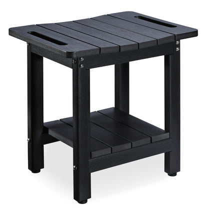 Shower Stool Bathroom Bench Non-Slip Waterproof Bath Seat for Elderly Seniors Disabled Adults Inside Shower Tub Lightweight Sturdy Bathroom Chair