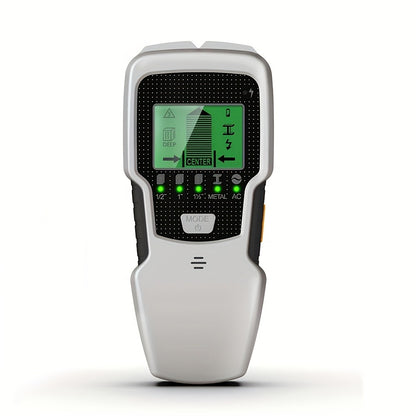 Stud Finder Wall Scanner 5-in-1 Electronic C75 | LCD Display Audio Alarm Detects Wood Studs AC Live Wire Metal Pipes Joists | Accurate Wall Detector for Drywall Home Renovation DIY Hanging TV Shelf