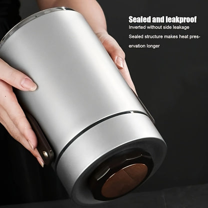 Insulated Lunch Box 3-Layer 304 Stainless Steel Vacuum | 67.63oz Triple Compartment Leakproof Food Container | Keep Warm 6 Hours for Office Travel Picnic Outdoor Meals