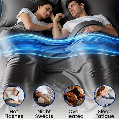 Bamboo Blend Cooling Bed Sheet Set 4pcs – Ultra Soft Breathable Kids Sheets, Deep Pocket Fitted Sheet 18"-24", 2200TC Shrink & Wrinkle Resistant, All-Season Hotel Luxury Bedding, Twin Full Queen King