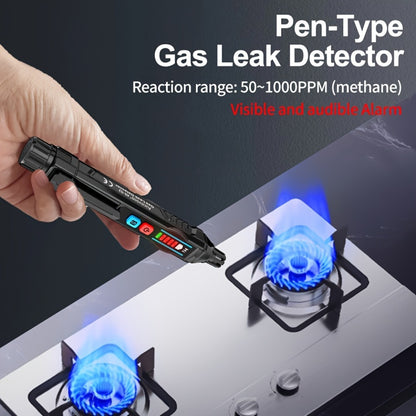 Combustible Gas Leak Detector - High Sensitivity Natural Gas & Methane Alarm with Audible & Visual Alert for Home & Industrial Safety