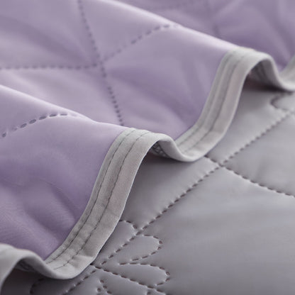 Ultrasonic Embossed Cooling Blanket – 100% Polyester Summer Throw, Breathable Lightweight for Hot Sleepers, Machine Washable, 6 Colors