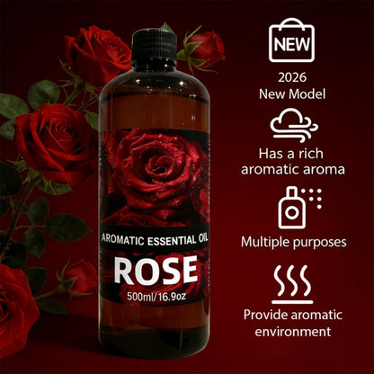 Premium Aromatic Oil Rose White Peach Ocean Sandalwood Woody Cologne Long-Lasting Fragrance for Diffuser Air Purifier Bedroom Living Room Car Odor Eliminator