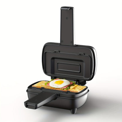 Electric Sausage Grill and Sandwich Maker with Nonstick Plate and Cord Storage Compact Countertop Cooker for Hot Dogs BBQ Sausages Veggie Sausages and Toasted Sandwiches Easy to Clean