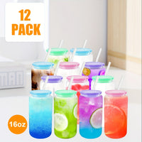 12 pieces transparent