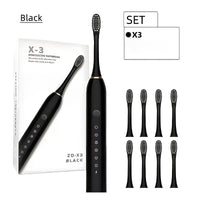 Black (8 brush heads)