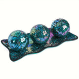 3PCS+Tray1PCS(Colorful Green)