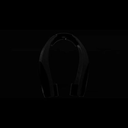 Neck Fan Wearable Bladeless Neckband Fan 3000mAh Dual Battery 6 to 20 Hours Battery Life Dual Wind Speeds Super Quiet Brushless Motor USB Charging Soft Silicone Strap for Work Travel Sports Outdoor