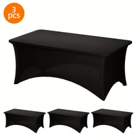 6ft 3pcs Black