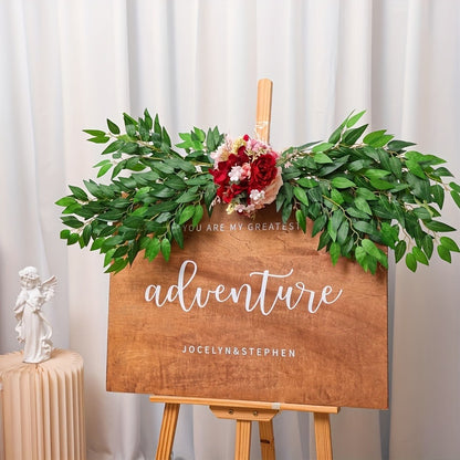 Artificial Italian Ruscus Greenery Stems 27.6" – Faux Green Leaf Spray for Wedding Arch, Bouquet Filler, Table Centerpiece & Home Decor | Realistic Thick Foliage | 16, 24 or 32 Stems