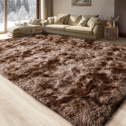 Shag Rug Fluffy Thick Area Rug - Soft Fuzzy Tufted Plush Carpet for Bedroom & Living Room | Machine Washable Non-Slip Floor Mat in Multiple Colors & Sizes | Cozy Home Decor Room Accent Rug