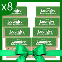 8pcs - Laundry Detergent Sheet