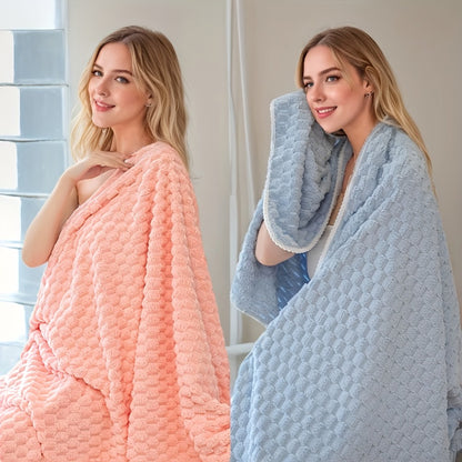 Waffle Weave Bath Towels Set 4 Pack or 8 Pack - Ultra Soft Super Absorbent Quick Dry Microfiber Moire Textured Towels | Spa Gym Travel Daily Use | Multi-Color Sets Gray Pink Blue Beige Gift Set