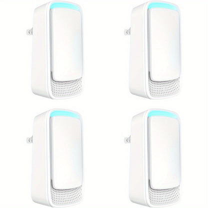 Plug-In Air Purifier Ionic – Filterless & Silent Odor Neutralizer for Home, Pets, Office & Gym, Compact 24/7 Fresh Air, Zero Maintenance, Space-Saving Design, Ideal Gift (2 or 6 Pack)