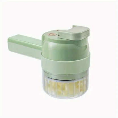 Mini Electric Food Chopper Portable USB Rechargeable 1 Cup Multifunctional Food Processor for Garlic Onion Celery Vegetables Easy to Clean with Cleaning Brush White