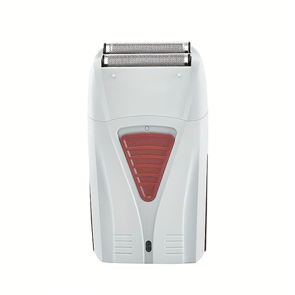 Electric Shaver for Men USB Rechargeable Portable Dual Head Razor Stainless Steel Blades 60 Min Runtime Beard Grooming Travel Shaver