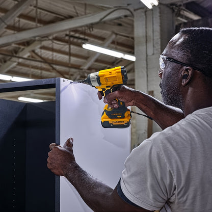 Cordless Impact Driver 1/4" Compatible with DeWalt 20V Battery | 0-2800 RPM Electric Impact Screwdriver with LED Indicator Light – Ideal for Home Repair, Appliance & DIY Projects (Tool Only)