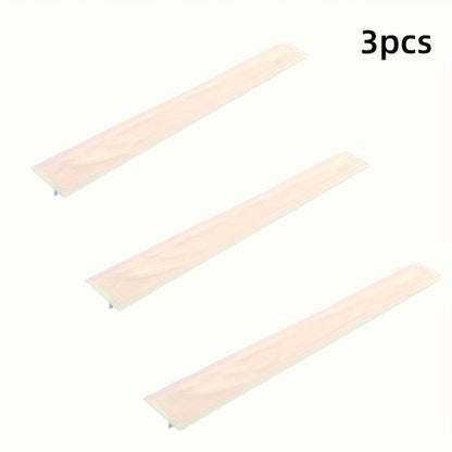 Silicone Gap Sealing Strip Kitchen Waterproof Anti-Fouling Self-Adhesive Counter Caulk Tape – High Temperature Resistant, Flexible Sink Stove Bathtub Gap Filler Strip, Black White Grey, 5-Pack & Single