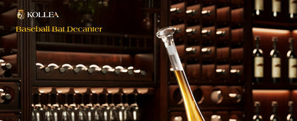 Baseball Bat Whiskey Decanter Set with 2 Glasses – 20oz Liquor Decanter Gift Set for Men, Dad, Boyfriend, Coach
