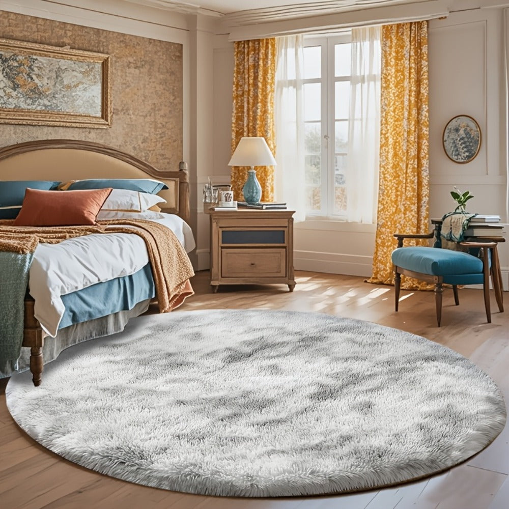 Fluffy Area Rug Large Soft Shag Carpet for Living Room Bedroom – Non-Slip Ultra Thick Plush Floor Mat, Multiple Sizes & Colors, Home Decor