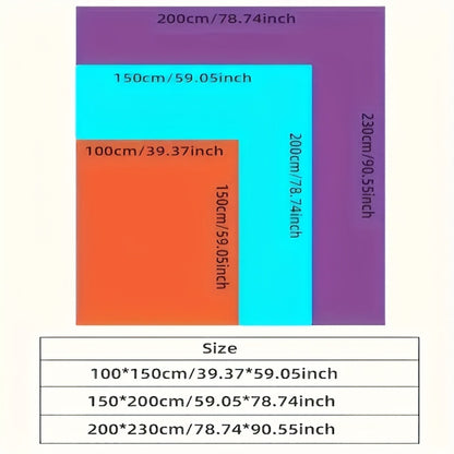 Ultrasonic Embossed Cooling Blanket – 100% Polyester Summer Throw, Breathable Lightweight for Hot Sleepers, Machine Washable, 6 Colors