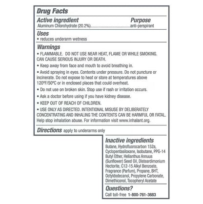 Dove Original Deodorant Body Spray 5 fl oz - Pack of 6, 48-Hour Odor Protection, Alcohol-Free Antiperspirant Spray for Women, Moisturizing Formula, Bulk Value Pack