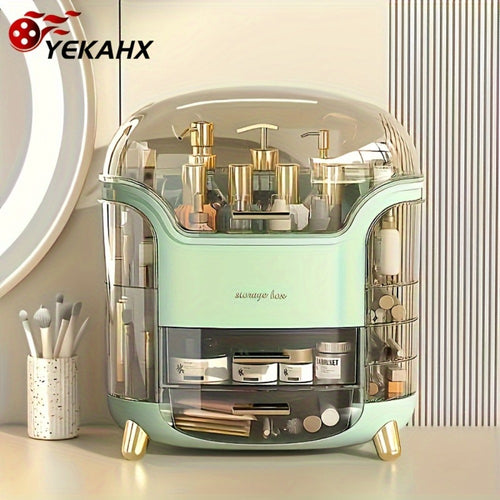 Makeup Organizer Countertop Skincare Organizer Cosmetics Storage Display Case Jewelry Perfume Holder Bathroom Vanity
