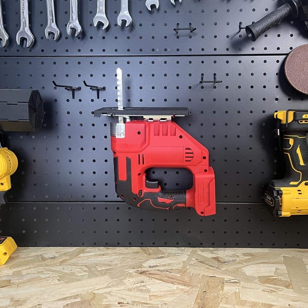 Cordless Jigsaw Tool with Brushless Motor - Variable Speed Bevel Angle 0-45° LED Light 3-Position Rail for Straight Lines Curves Circles Wood Cutting Power Saw (Battery Not Included)