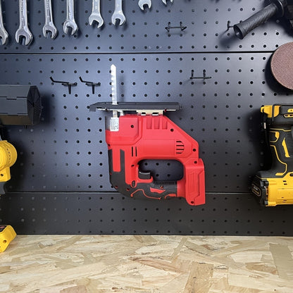 Cordless Jigsaw Tool with Brushless Motor - Variable Speed Bevel Angle 0-45° LED Light 3-Position Rail for Straight Lines Curves Circles Wood Cutting Power Saw (Battery Not Included)