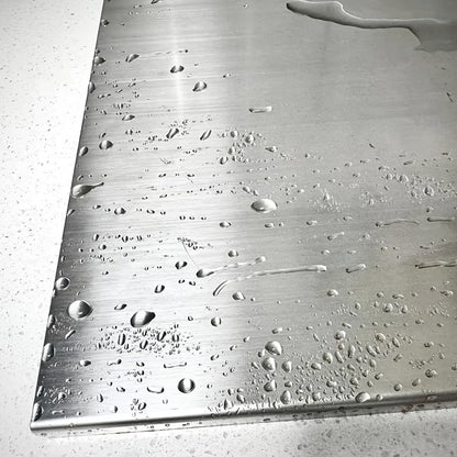Stainless Steel Cutting Board Extra Large 27.5"×19.7" Double-Sided 304 Steel Board for Home & Commercial Kitchen - Countertop Protector Breadboard Easy Clean Durable
