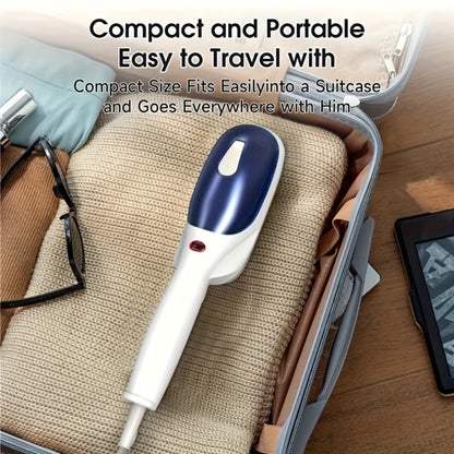 Handheld Steam Iron Garment Steamer – 25-Second Fast Heat-Up, Portable Wrinkle Remover for Clothes, Horizontal & Vertical Steam, Dry & Steam Ironing, Perfect for Home Office & Travel