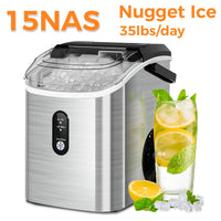 Stainless Steel Silvery（Nugget ice）