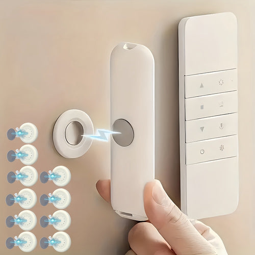 Magnetic Wall Hooks No Hole Easy Install – Strong Adhesive Hook Set for Home Office Kitchen Bathroom, Versatile Damage-Free Wall Hanger, 6 12 or 20 Pack