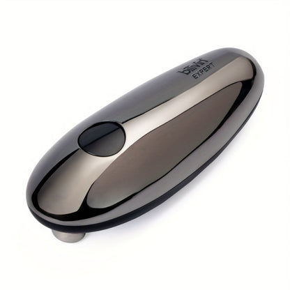 Electric Can Opener One Touch – Automatic 360° Rotation for All Can Sizes, Smooth Safe Edge, Battery Operated, Ideal for Seniors & Arthritic Hands, Kitchen Gadget