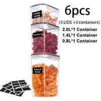 6pcs (3 Jars + 3 Lids)