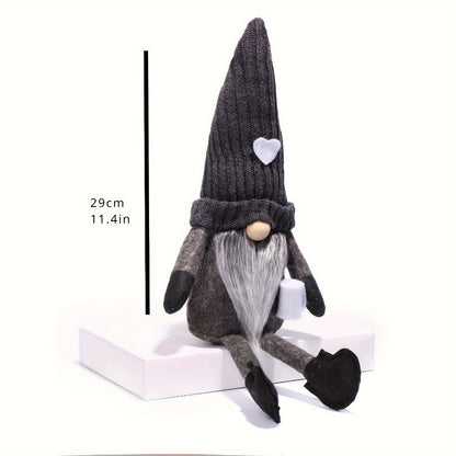 Gnome Home Decor 2pcs Set – Collectible Holiday Gnomes Figurines for Living Room, Bedroom, Office, Birthday & Party Decorations, Gifts for Men & Women