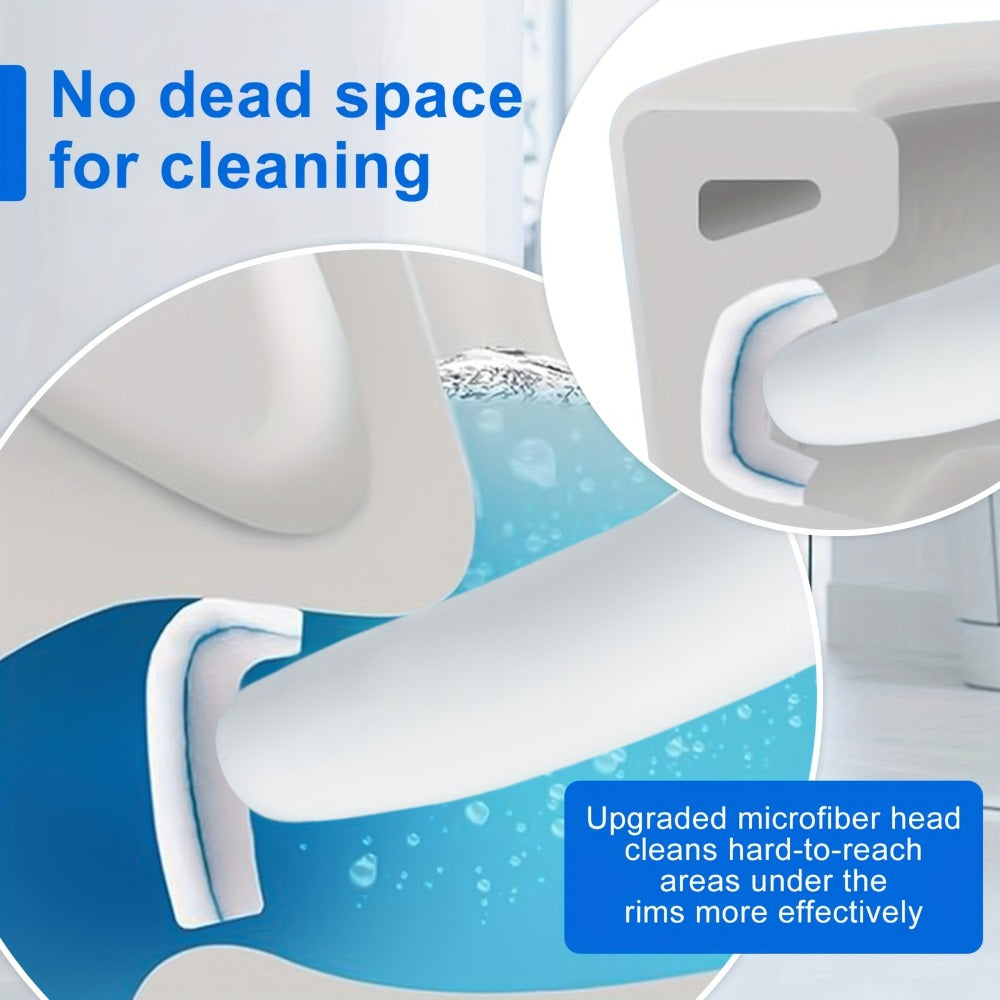 Toilet Wand Refills Compatible with Clorox ToiletWand, Disposable Microfiber Toilet Bowl Cleaner Refills, No-Touch Replacement Scrubbing Heads for Toilet Cleaning – 40 & 80 Count (Handle Not Included)