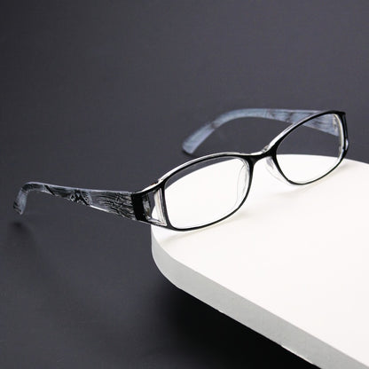 Womens Reading Glasses 16 Pack Elegant Square Full Frame High Definition Lenses 4 Colors Purple Blue Brown Black Comfortable Stylish Readers for Computer Book Reading Long Distance Magnification 1.0 to 4.0